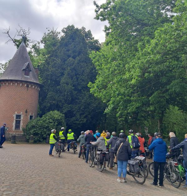 Stop aan kasteel Ooidonk