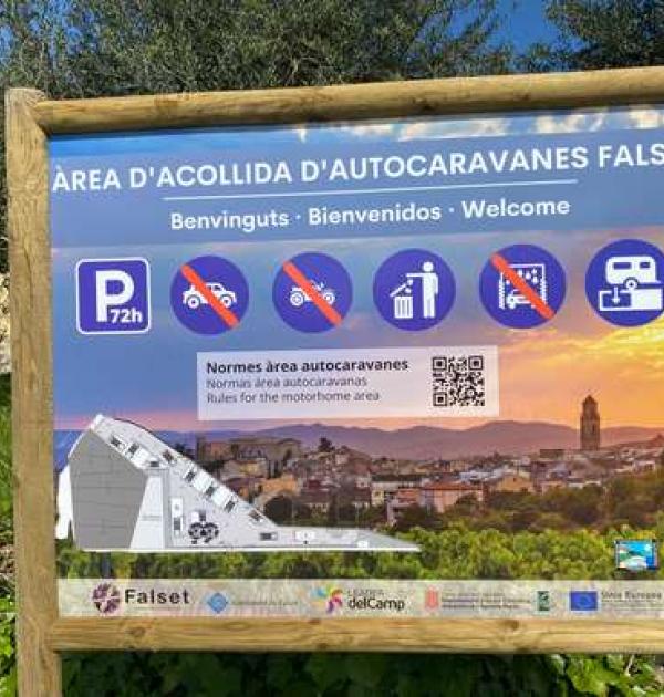 Hoofdfoto Ćrea dāacollida dāautocaravanes Falset