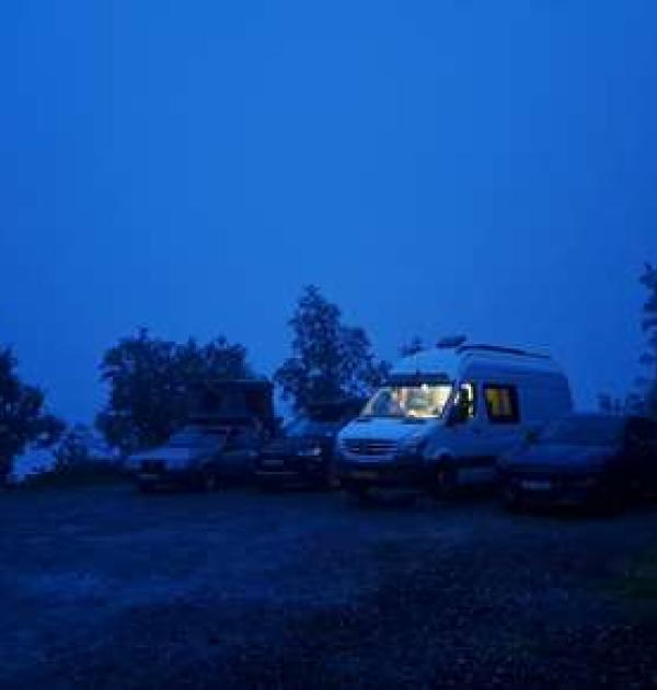 Hoofdfoto Damvegen parkeringsplass for turområde