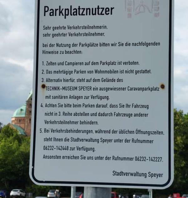 Hoofdfoto Parkplatz Dom zu Speyer