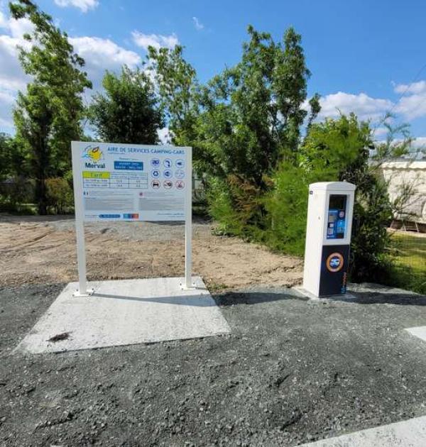 Hoofdfoto Aire de camping car du Merval