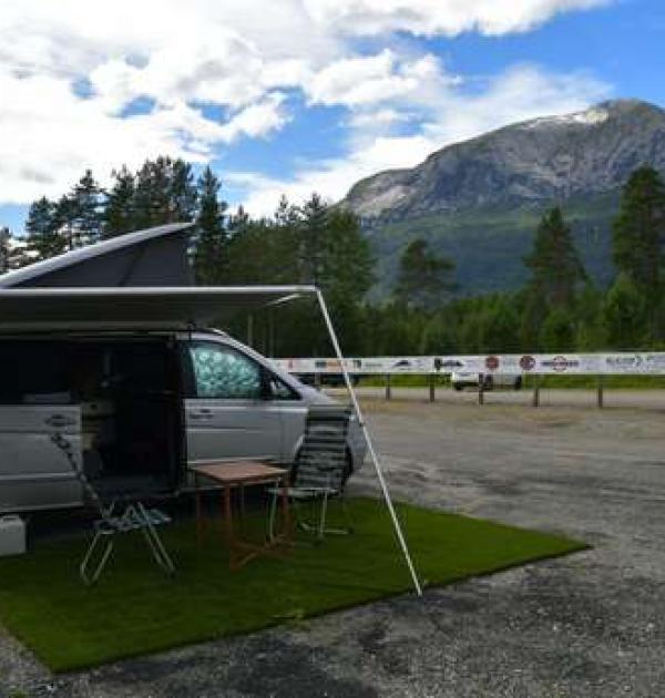 Hoofdfoto Bubil-parkering Voss Golfbaner