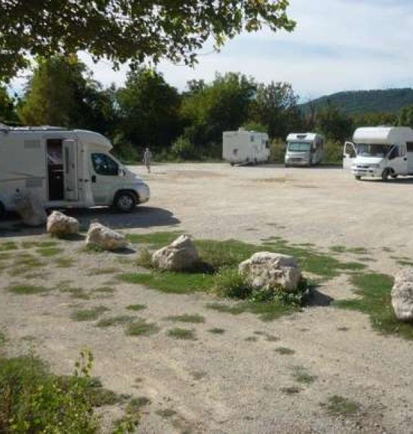 Hoofdfoto Aire Camping-Car Park de Moustiers-Sainte-Marie